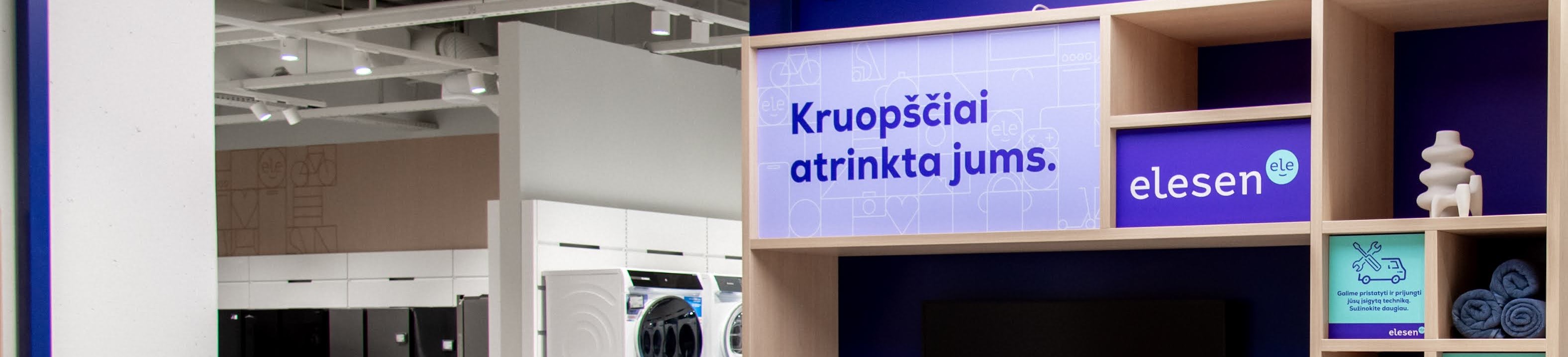 Atidaroma nauja parduotuvė Elesen PC 'AKROPOLIS'