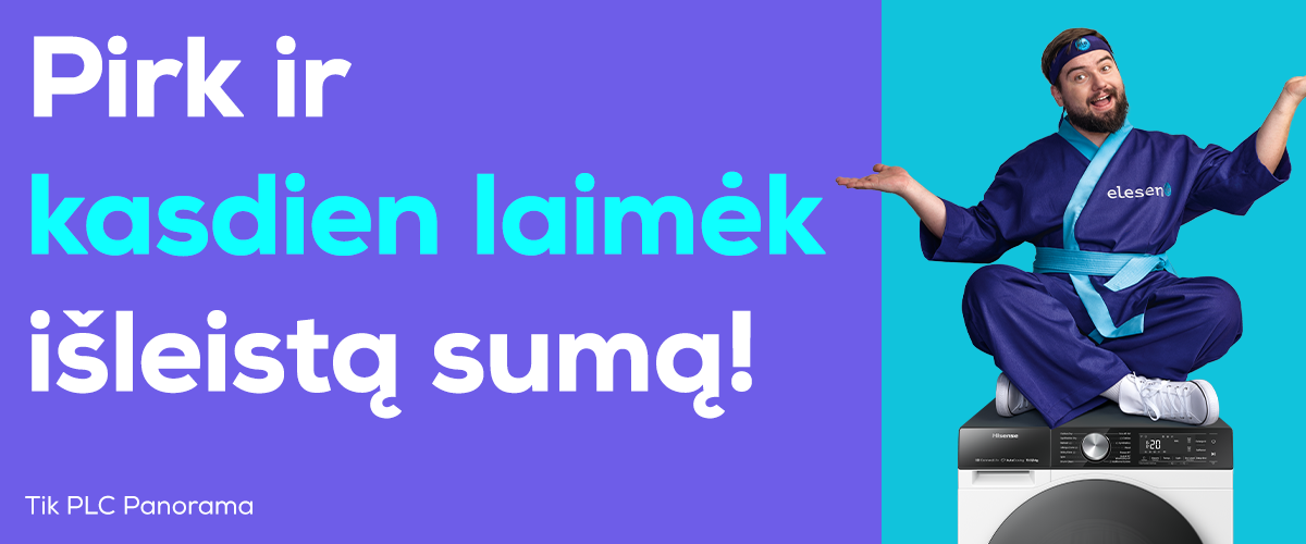 Pirk ir laimėk dovanų čekį