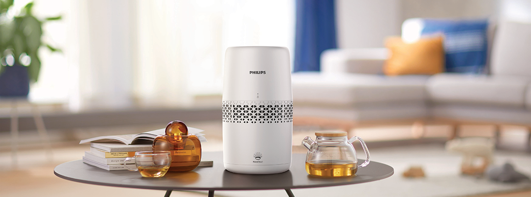 Oro drėkintuvas ant stalo Elesen