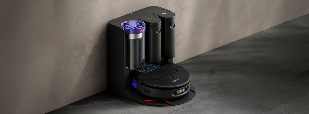 dyson spot+scrub dulkiu siurblys robotas elesen