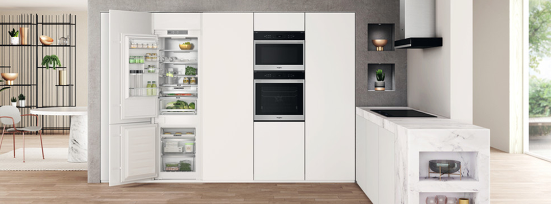 whirlpool imontuojamas saldytuvas elesen