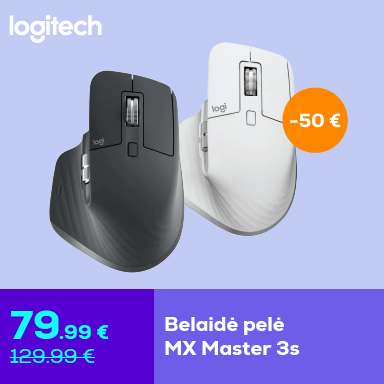 Belaidė pelė MX Master 3s