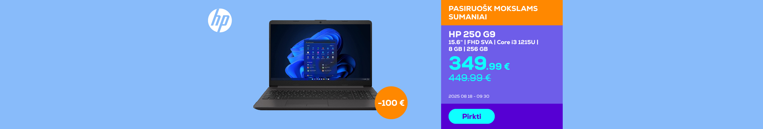 "250 G9
15,6"" | FHD SVA | Core i3 1215U | 8 GB | 256 GB"