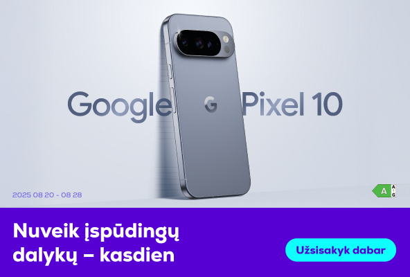 Google Pixel 10 – create, share, inspire.