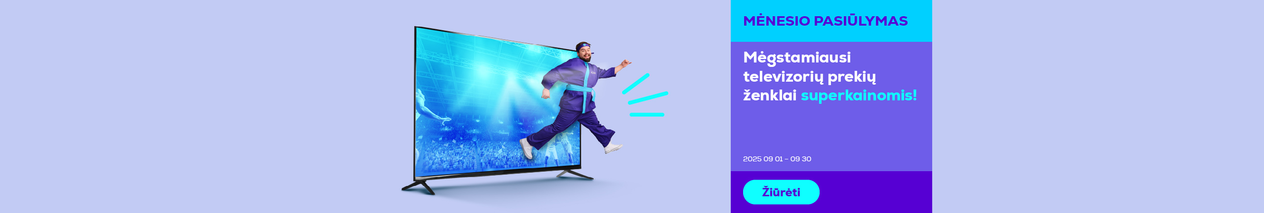 Mėgstamiausi televizorių prekių ženklai superkainomis	