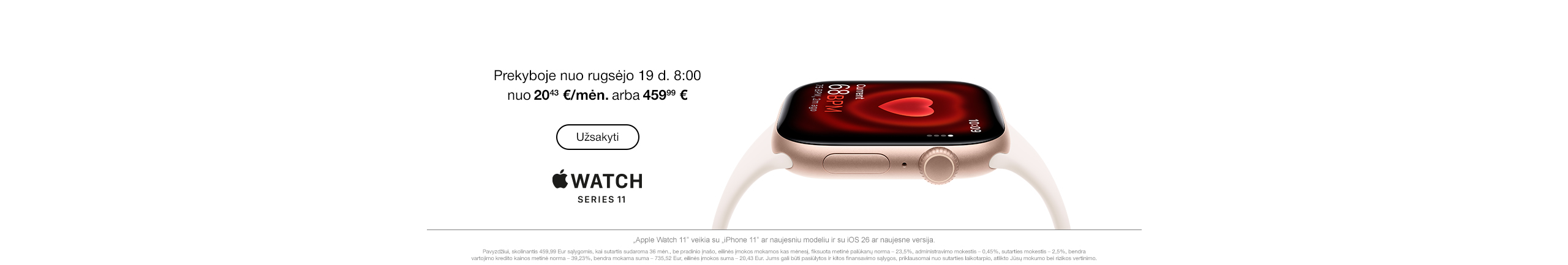 New Apple Watches and AirPods are now available for pre-order! AW11