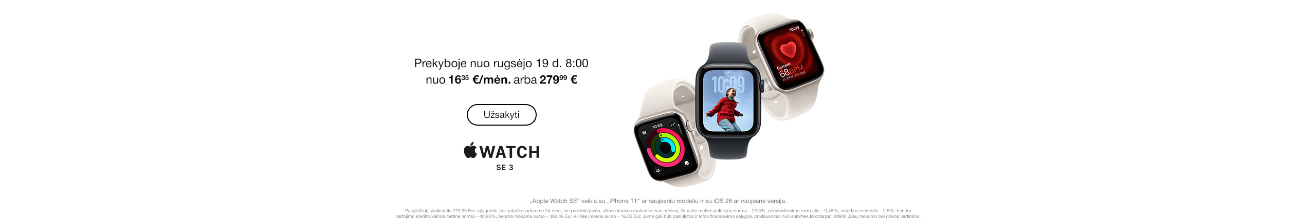 New Apple Watches and AirPods are now available for pre-order! AWse