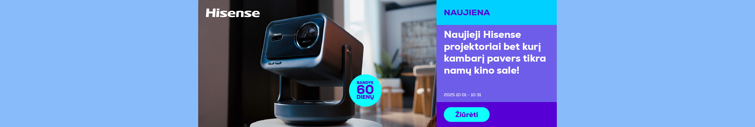 "Bandyk 60 dienų
Kampanijos taisyklės"
