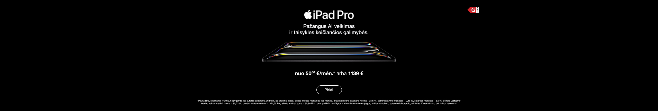 Nauji „iPad Pro M5“	