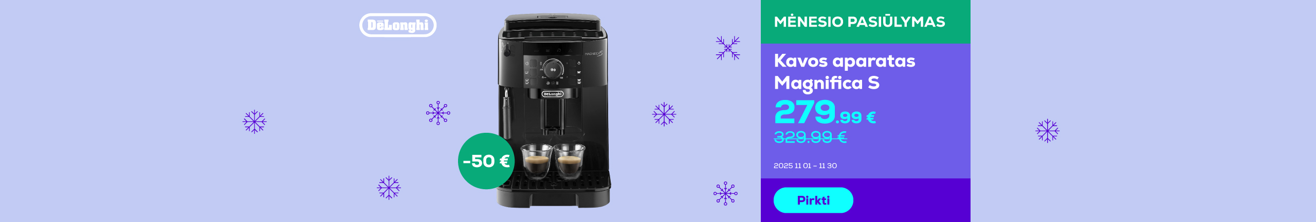 Espresso machine Magnifica S	