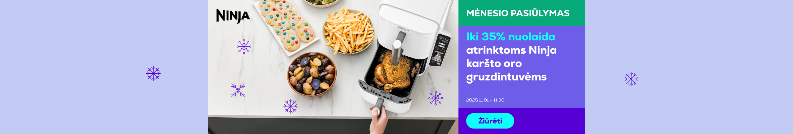 Up to 35% off selected Ninja air fryers