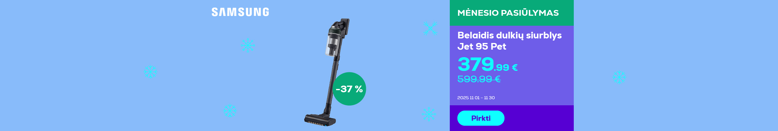 Cordless vacuum cleaner Jet 95 Pet