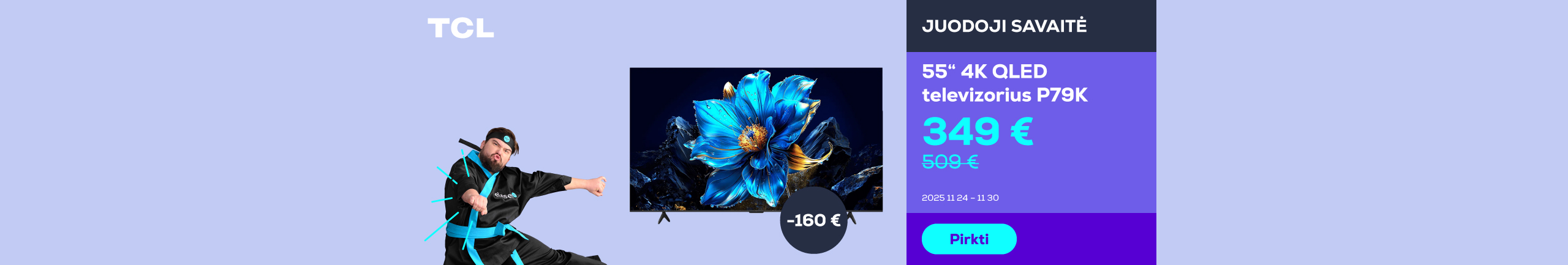 55" 4K QLED televizorius P79K	