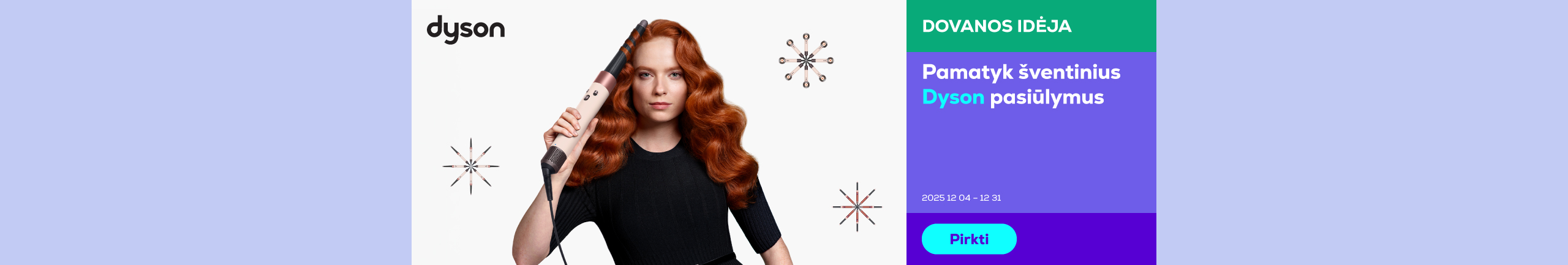 Discover Dyson’s holiday offers	