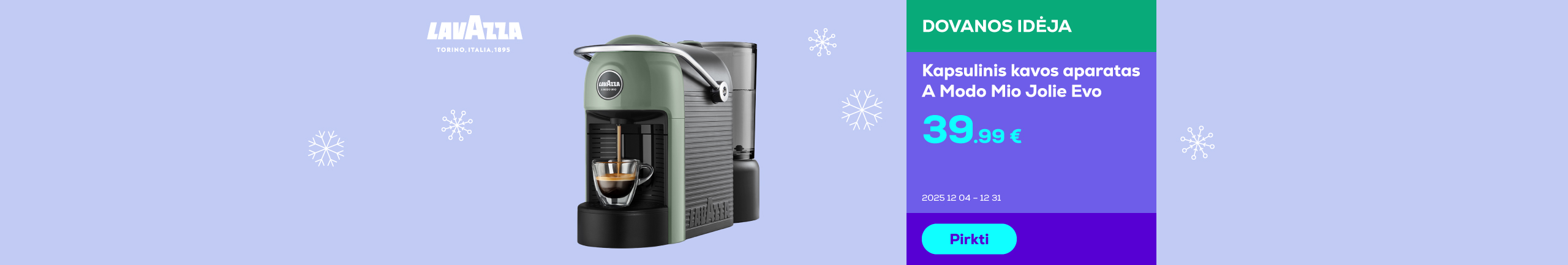 Капсульная кофеварка A Modo Mio Jolie Evo