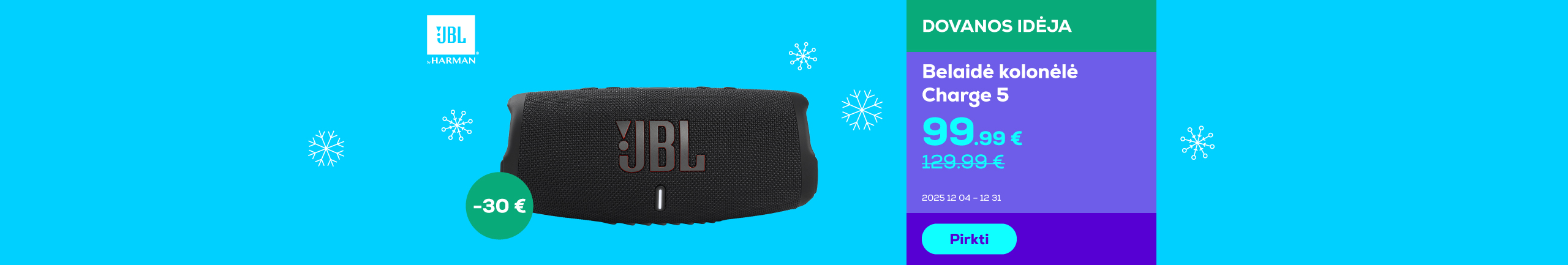 Portable wireless speaker Charge 5	