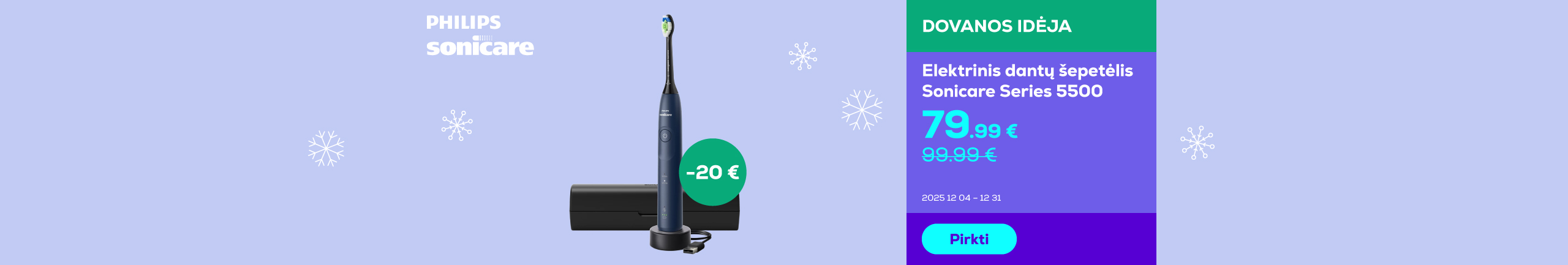 Электрическая зубная щетка Sonicare Series 5500	