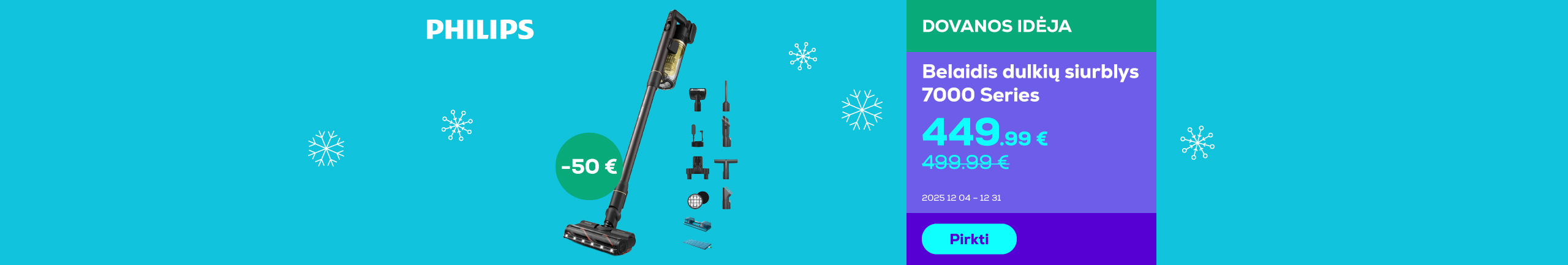 Cordless vacuum cleaner 7000 Series