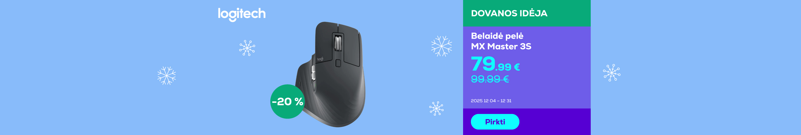 Wireless mouse MX Master 3s	