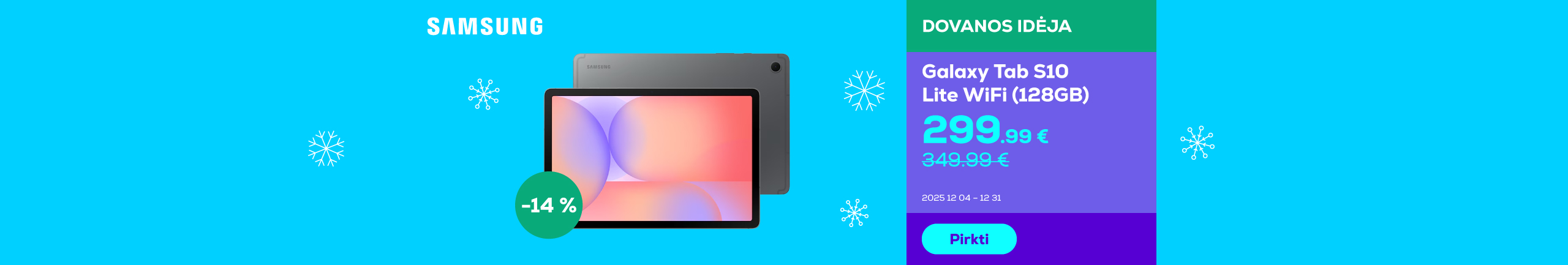 Galaxy Tab S10 Lite WiFi (128GB)	