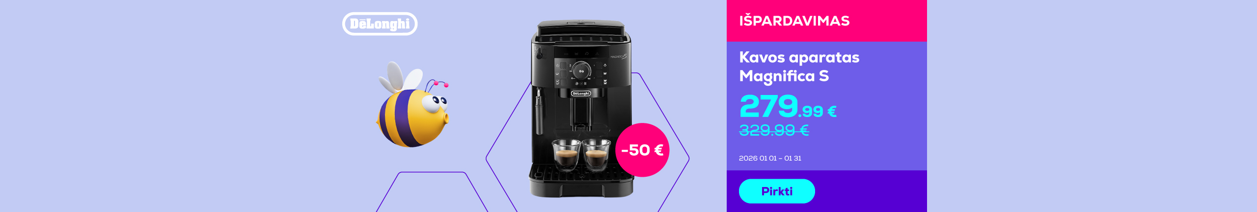 Espresso machine Magnifica S	