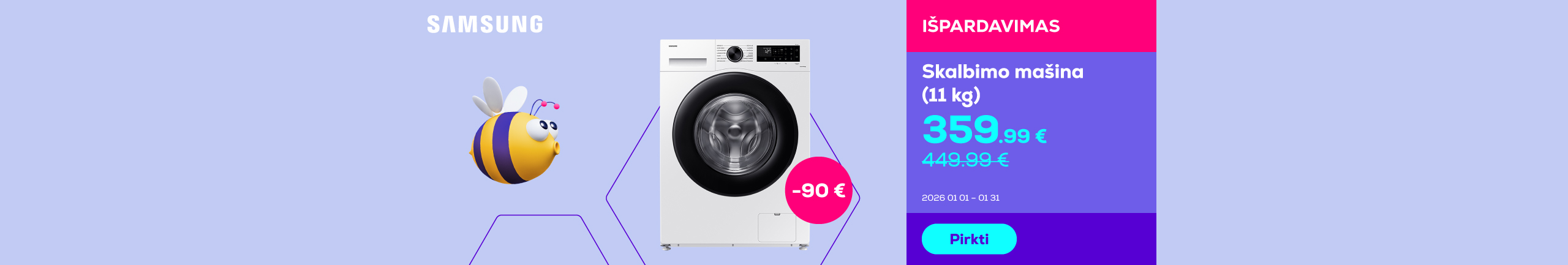 Washing machine (11 kg)	