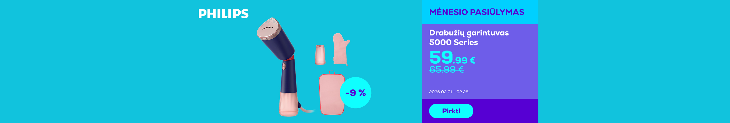 Handheld Steamer 5000 Series	