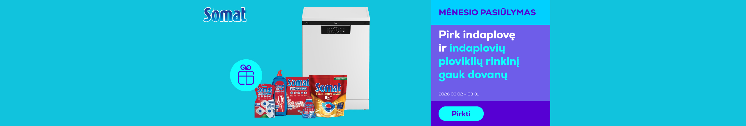 Somat valymo rinkinys dovanų