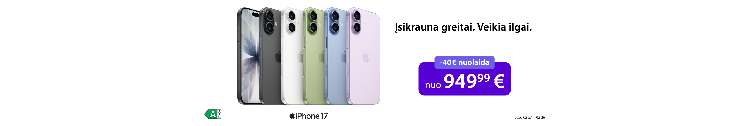 Apple įrenginiai puikiomis kainomis!	