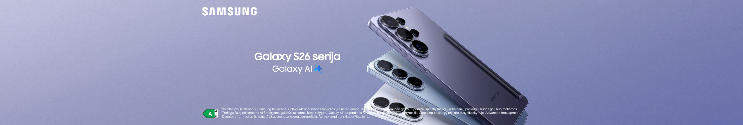 Nemokamas lizingas 20 mėn. terminui  (+Trade-in label on product card)