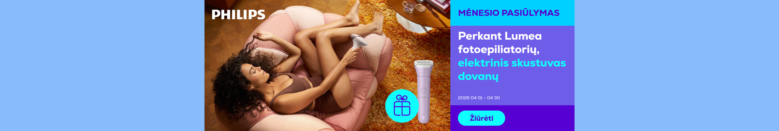 Electric shaver as gift