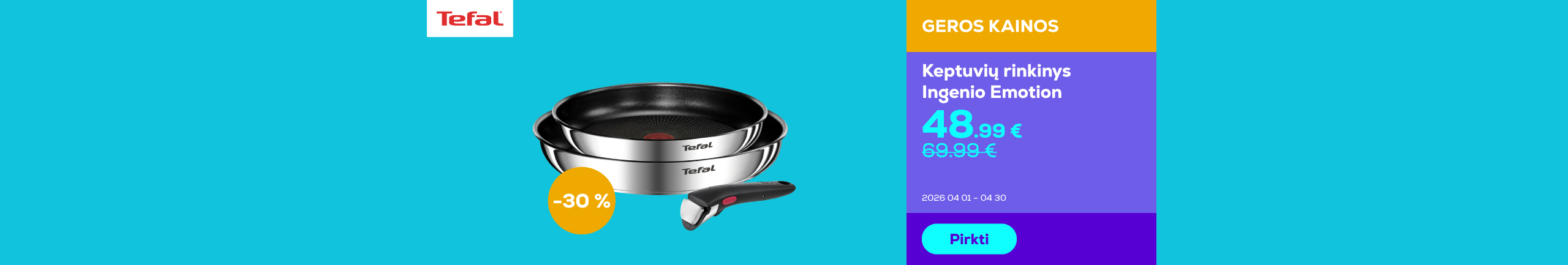 Pan set Ingenio Emotion	