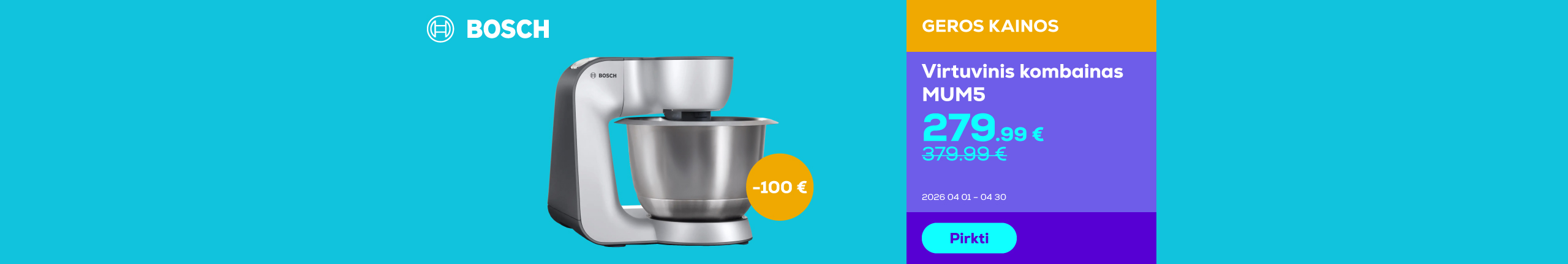 Virtuvinis kombainas MUM5	