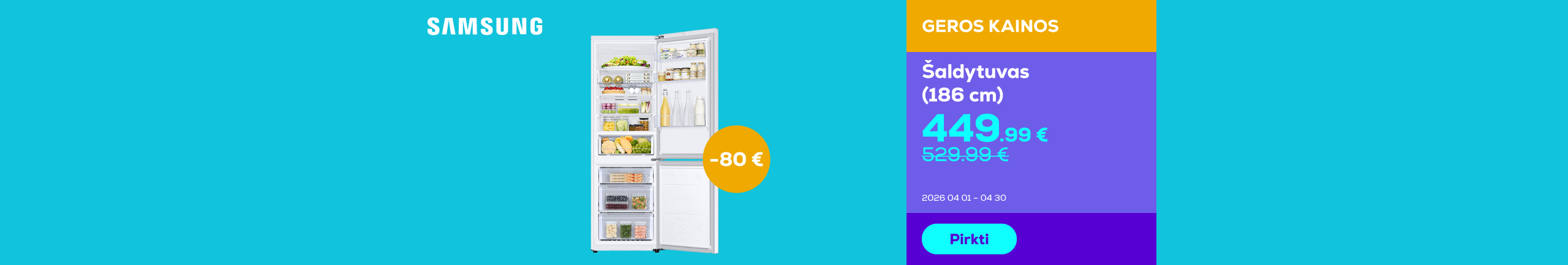 Refrigerator (186 cm)	