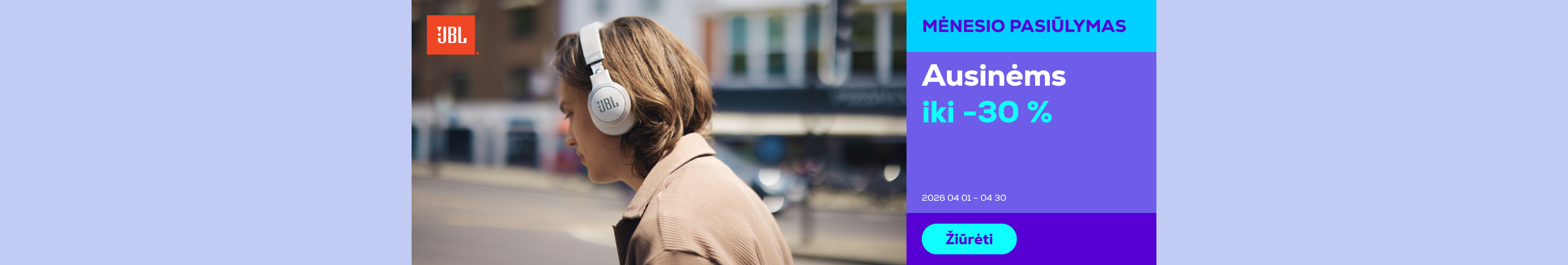 Ausinėms iki -30 %	