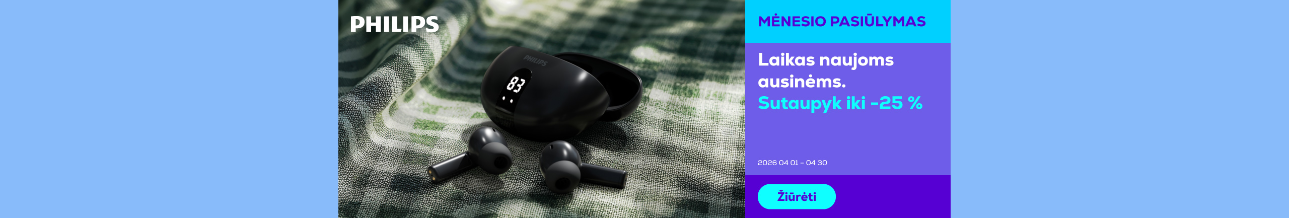 Time for new headphones – save up to -25 %	