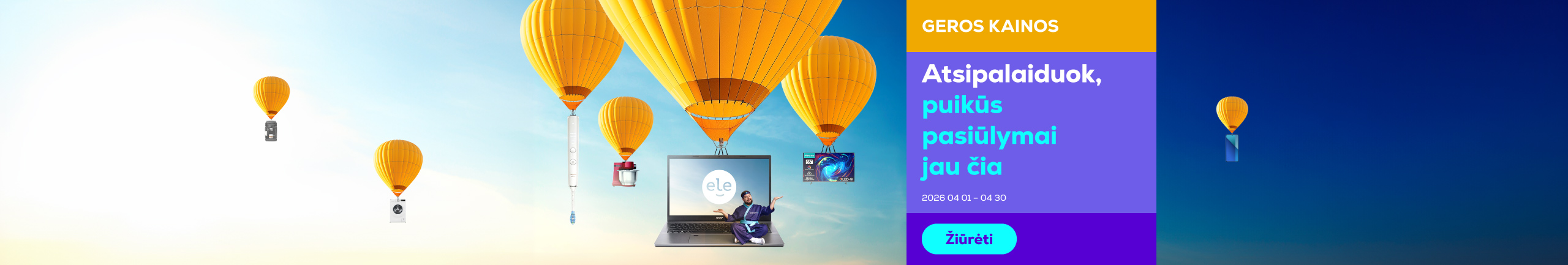 Relax, great offers are here	