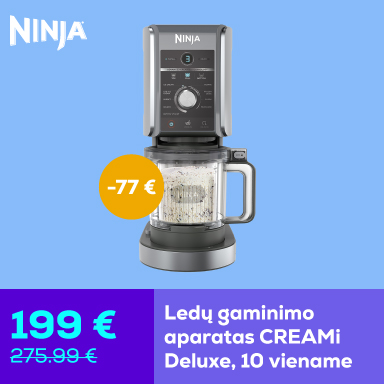 Ledų gaminimo aparatas CREAMi Deluxe, 10 viename