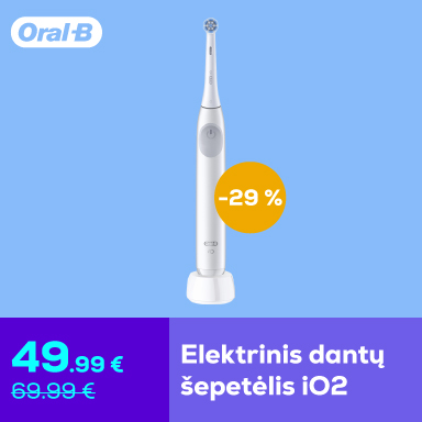 Elektrinis dantų šepetėlis iO2