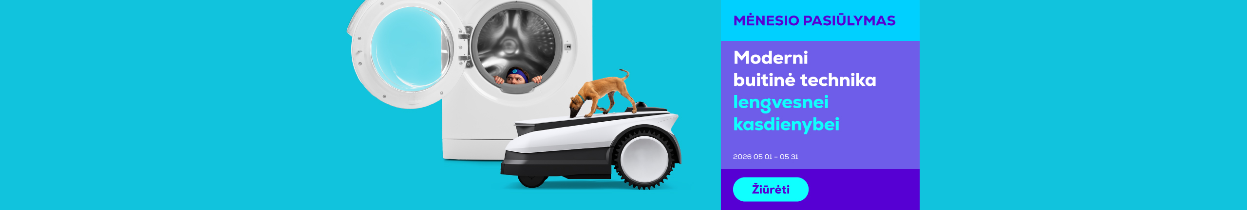 Moderni buitinė technika lengvesnei kasdienybei	