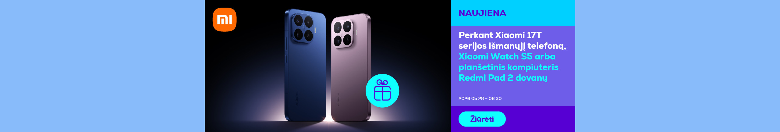 Tablet or smartwatch as a gift!