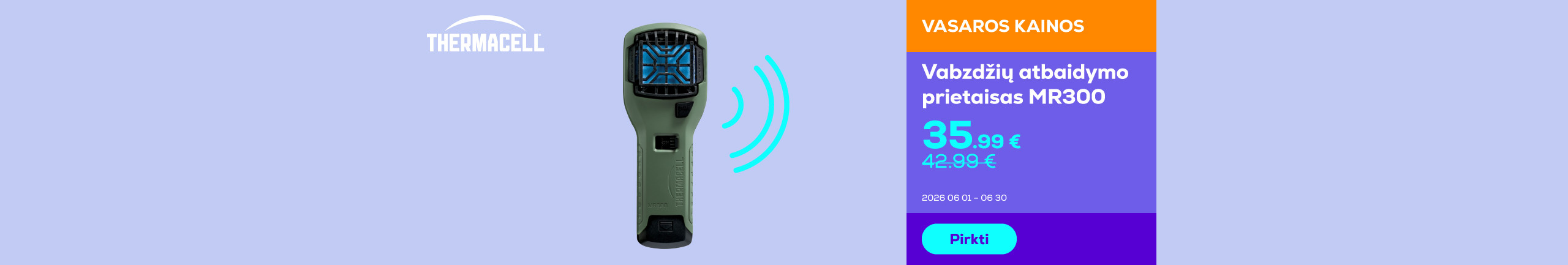 Mosquito repeller MR300	