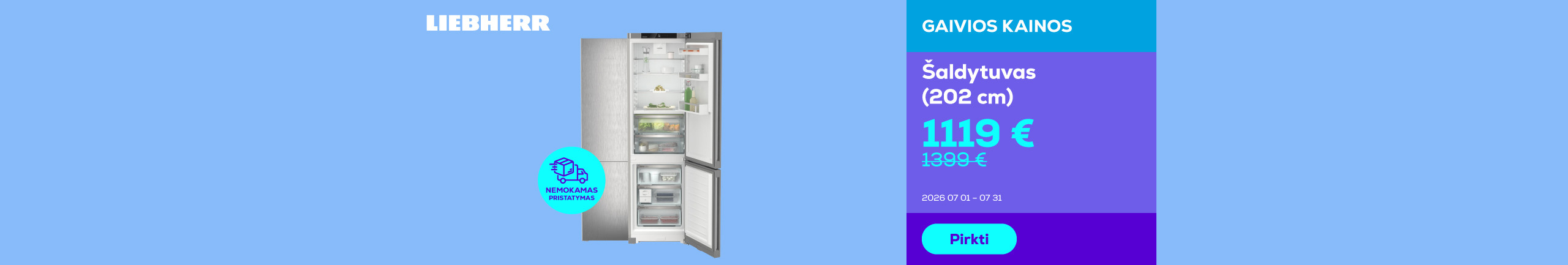 Refrigerator (202 cm)