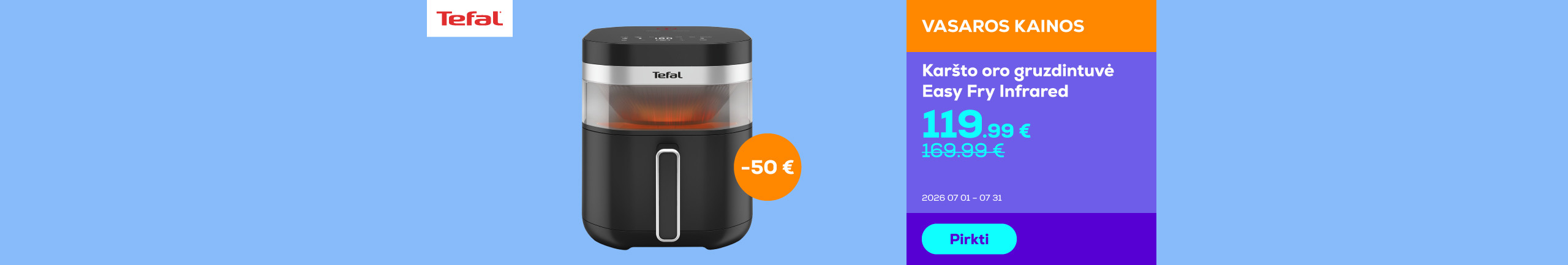 Air fryer Easy Fry Infrared