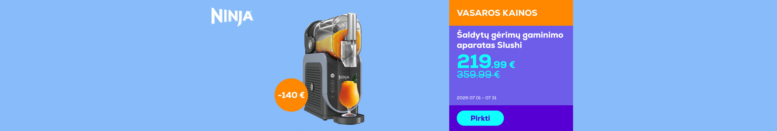 Frozen drink maker Slushi