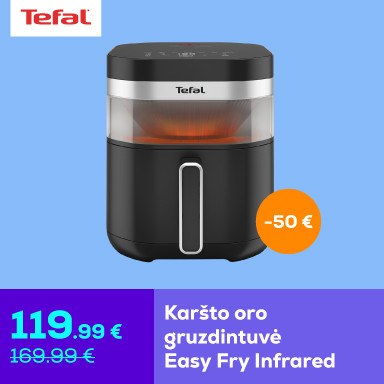 Karšto oro gruzdintuvė Easy Fry Infrared