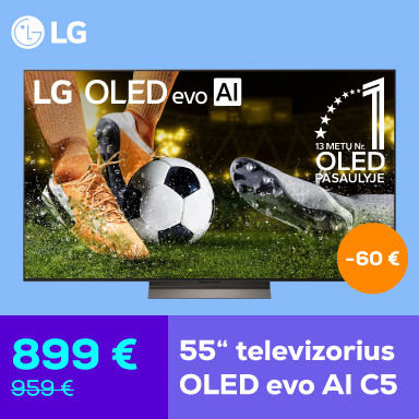 55" televizorius OLED evo AI C5	