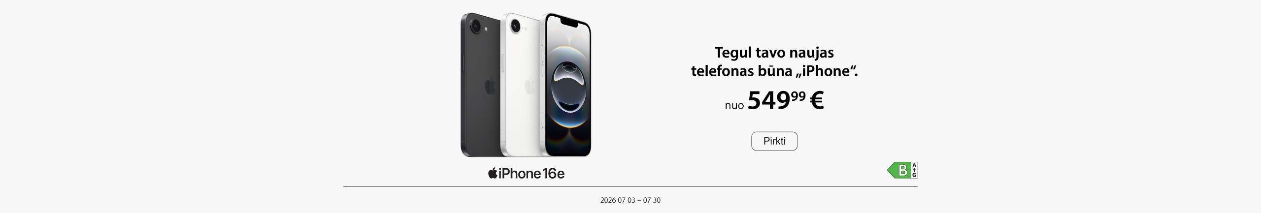 Atnešk savo seną įrenginį ir gauk naują iPhone pigiau!