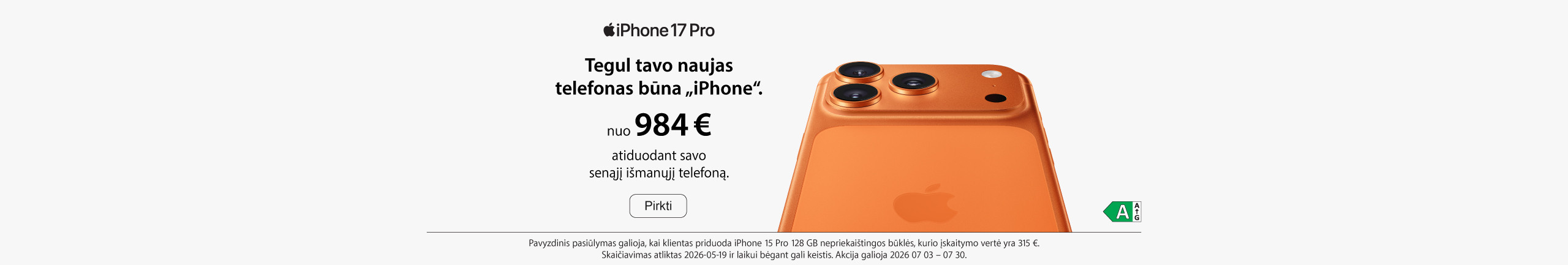 Bring back your old device and get a new iPhone for less! 