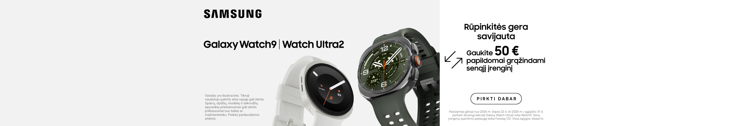Order you new Samsung smartwatch! 